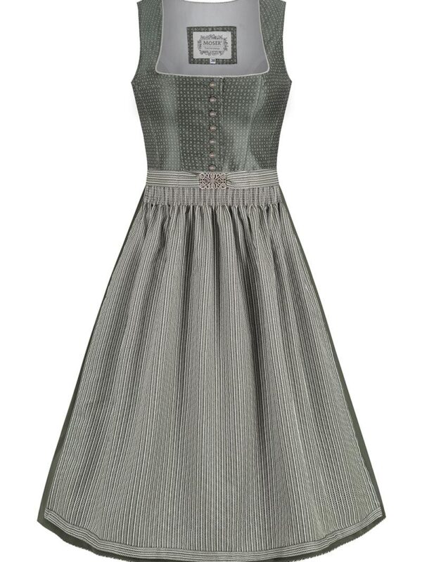 Dirndl lang 80 cm salbei oliv Ariane 014190 ~ 44