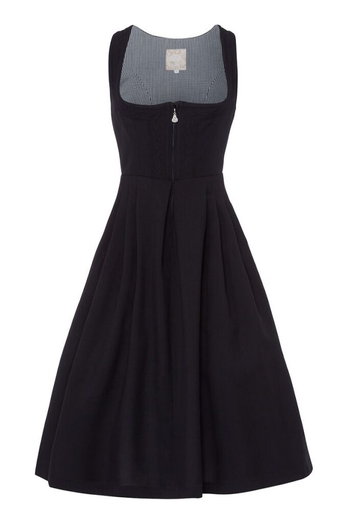 Dirndl lang 85 cm Gastro schwarz Alice 126534 ~ 52