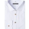 Trachtenhemd extralang weiß Lenz 002820 - slimfit ~ S (37/38)
