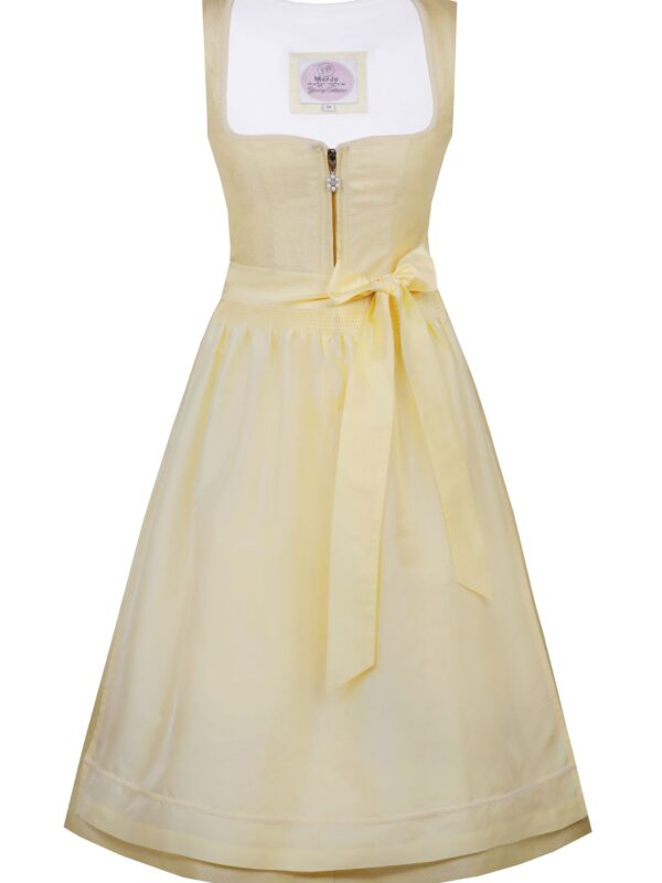 Dirndl HOHENAU (70 cm) zitrone ~ gelb ~ 44