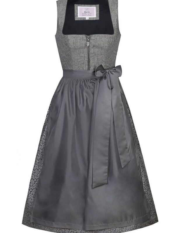 Dirndl GUSTA mit Leinen-Mieder (75 cm) ~ 38