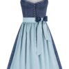 Dirndl DARCY (65 cm) ~ 32 ~ dunkelblau