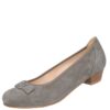 Pumps anthrazit mit Schnalle Marisa 009564 ~ 42