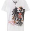 Trachtenshirt weiß Franz Austria 012549 ~ L