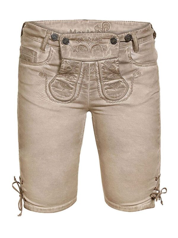 Damen Trachtenhose kurz stein Franzi 004302 ~ 34