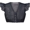 Dirndlbluse DIANA ~ 38 ~ dunkelblau